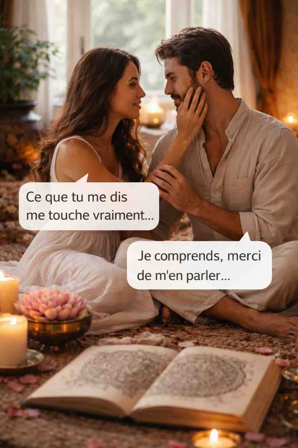 🧠💞 Ce que le Kamasutra enseigne sur la communication dans le couple
