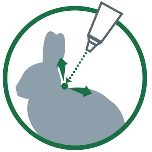 6 pipettes antiparasitaires - Pour chat et lapin de moins de 4kg Advantage 40
