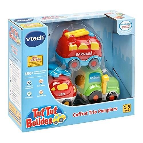 Coffret trio Pompiers (Pompiers + Tracteur + Helico) Tut Tut Bolides