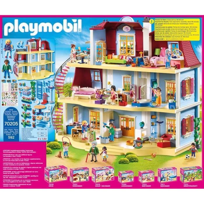 Dollhouse La Maison Traditionnelle - Grande maison traditionnelle - Nouveauté 2020 Playmobil 70205