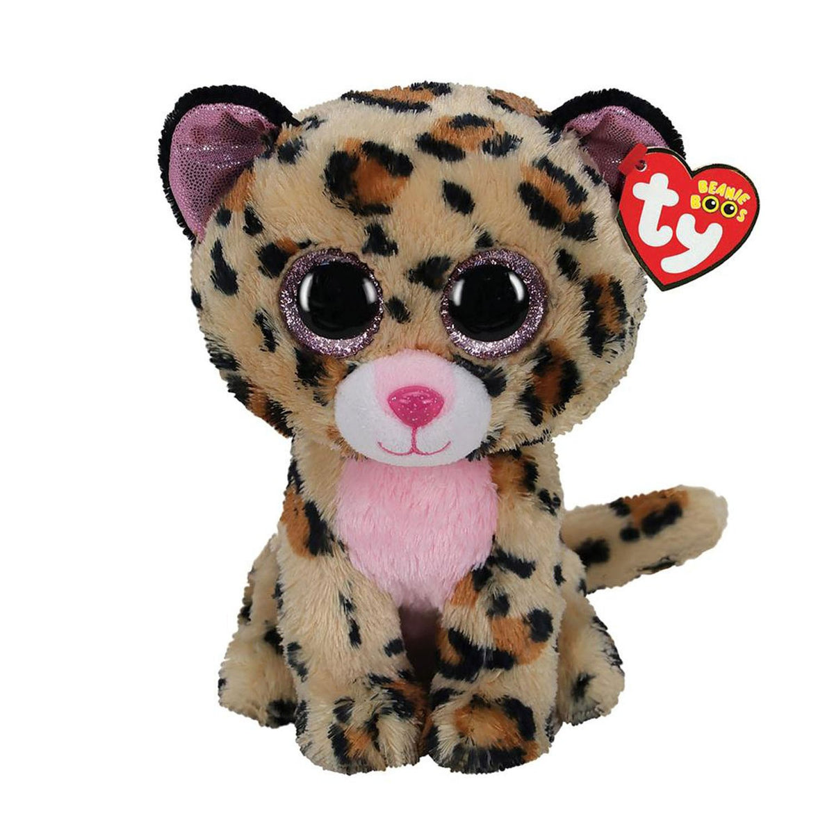 Ty Beanie Buddy Livvie Leopard, 24cm 2007526