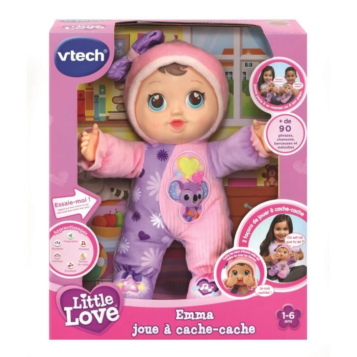 Little Love - Emma Joue a Cache-Cache - Poupée Interactive Vtech