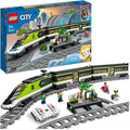 Jouet de Train Télécommandé - Phares Fonctionnels - Enfants 7 Ans Lego City Le Train De Voyageurs Express