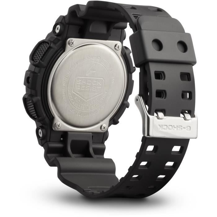 Montre Casio G-SHOCK noire en résine