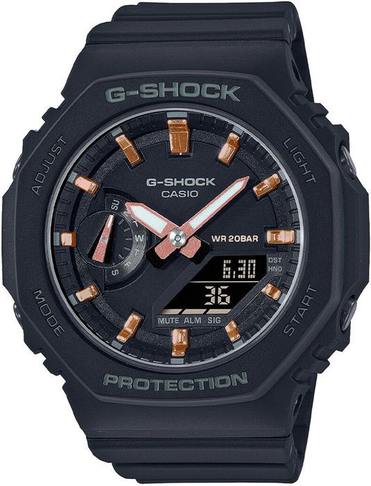 Montre Casio G-SHOCK noire multifonctions avec LED