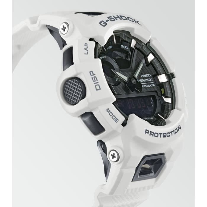 Résistante aux chocs - Multifonctions - Blanc Casio Montre G-shock