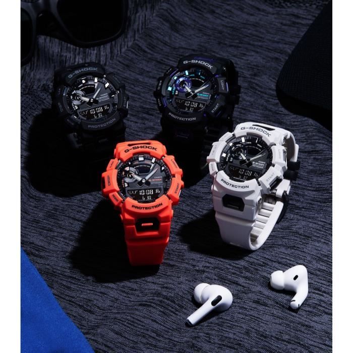 Résistante aux chocs - Multifonctions - Blanc Casio Montre G-shock