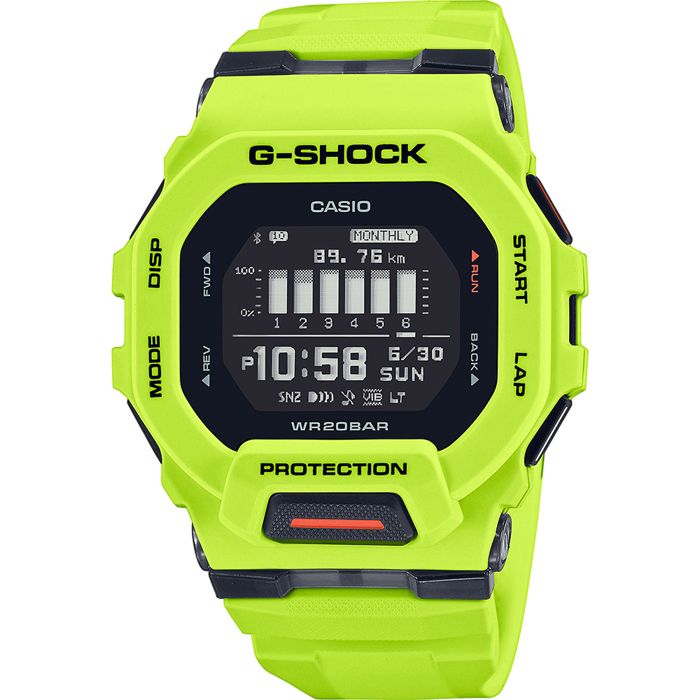 Montre Casio G-SHOCK Sport GBD-200-9ER jaune fluo
