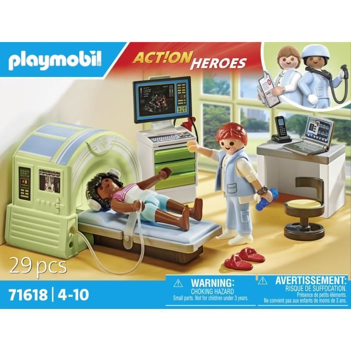 71618 - Scanner médical patiente Playmobil