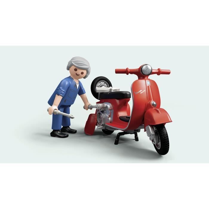 71620 - Vespa Garage rétro Playmobil