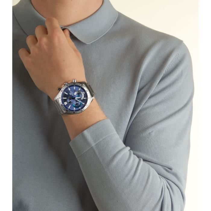 Montre en acier inoxydable - EDIFICE - Gris Casio