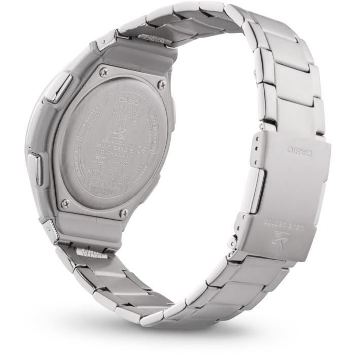 Montre Casio Waveceptor grise en titane