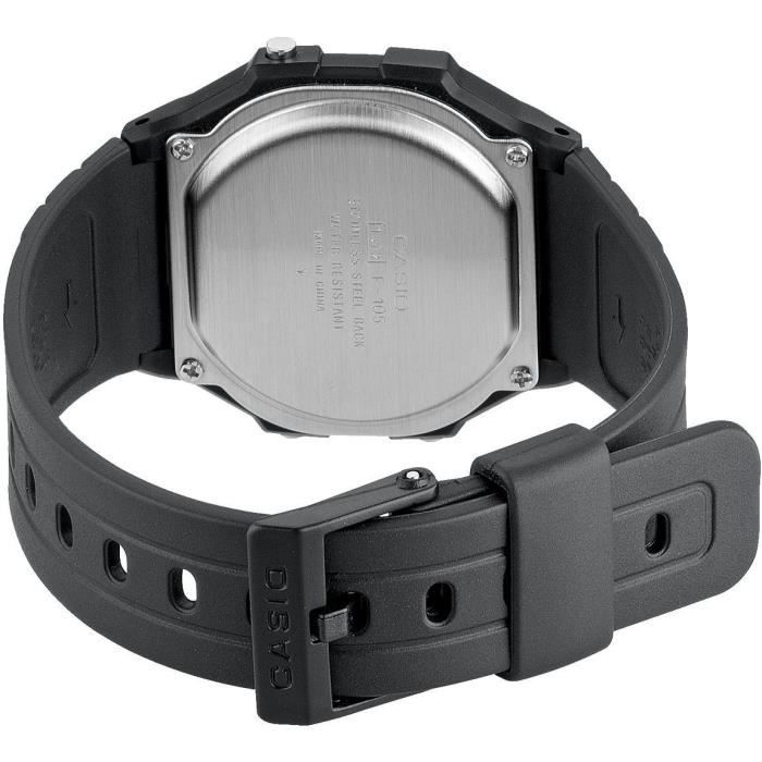 Montre Casio Vintage Homme Noir