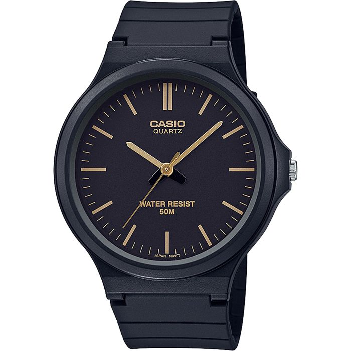 Montre Casio MW-240-1E2VEF mixte noire en résine