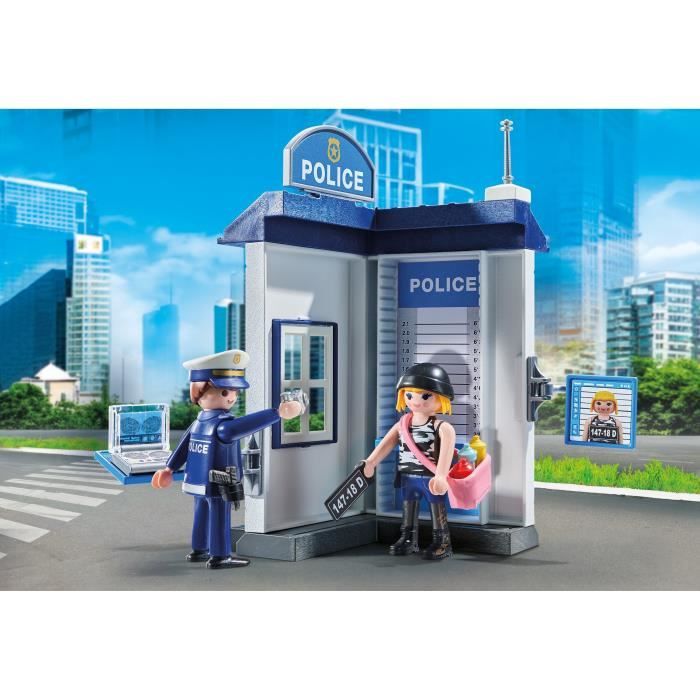 PLAYMOBIL 71733 Salle d'interrogatoire de police