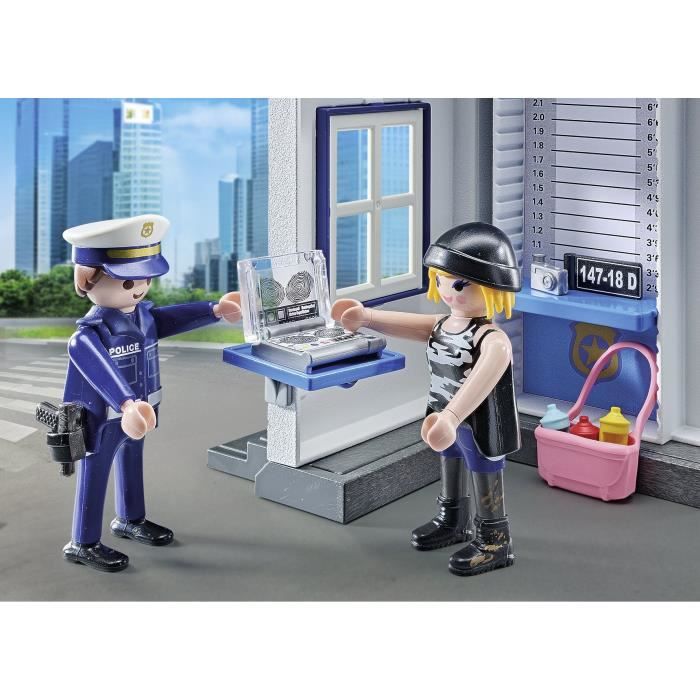 PLAYMOBIL 71733 Salle d'interrogatoire de police
