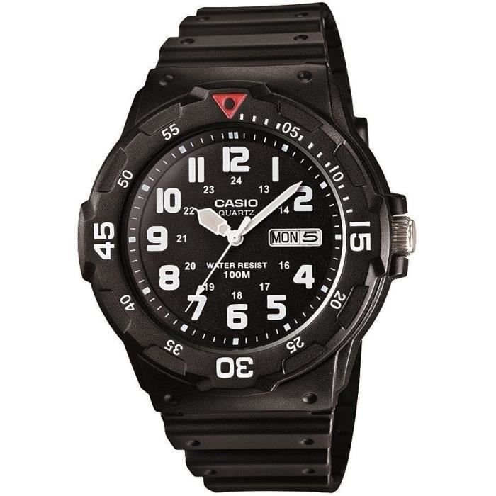 Montre Casio MRW-200H-1BVEG noire à quartz