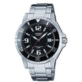 Montre Casio Basic homme gris et noir à quartz