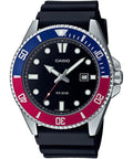CASIO - Collection Homme - Noir - Acier - Étanchéité 20 bars Montre