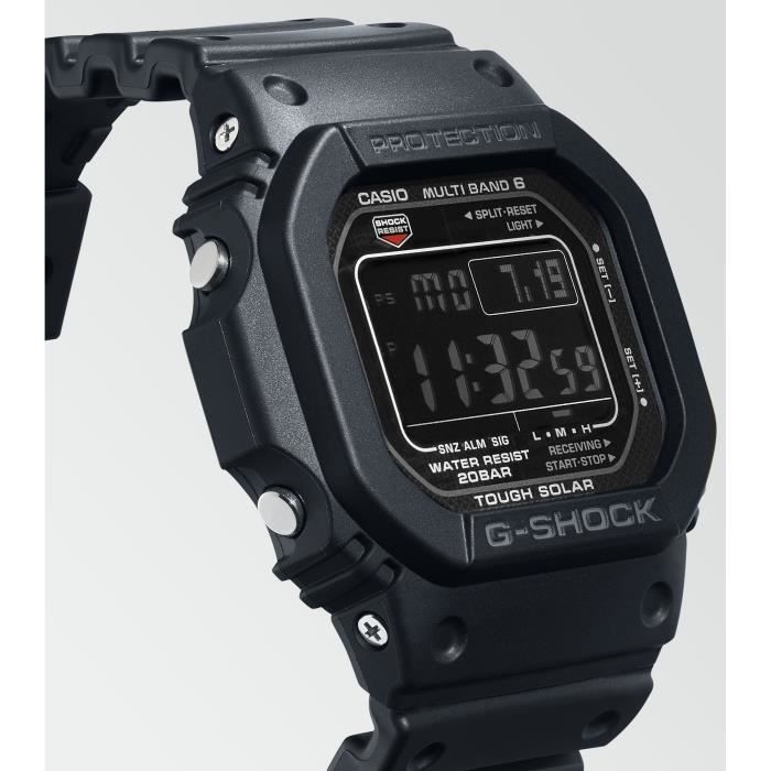 Montre Casio G-SHOCK The Origin noire solaire homme