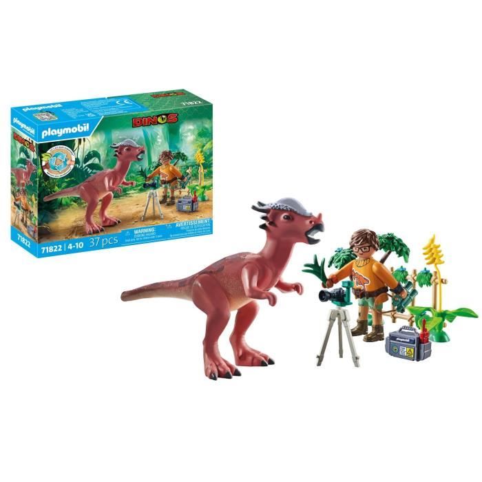 PLAYMOBIL 71822 Stygimoloch, chercheur et accessoires