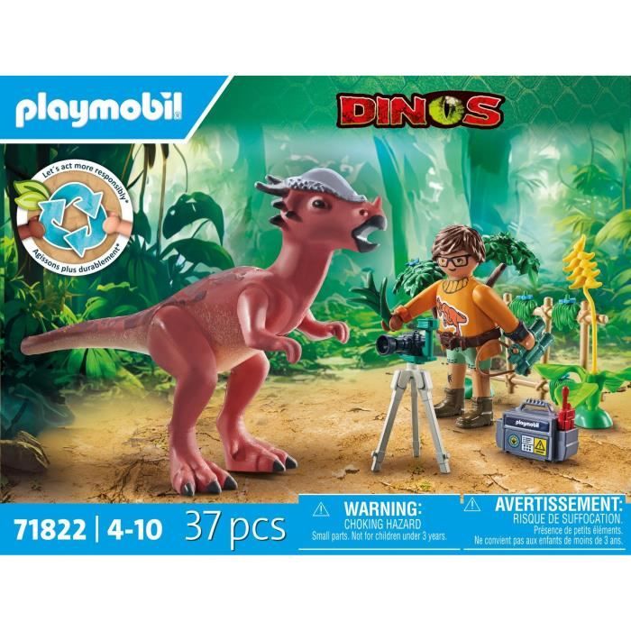 PLAYMOBIL 71822 Stygimoloch, chercheur et accessoires