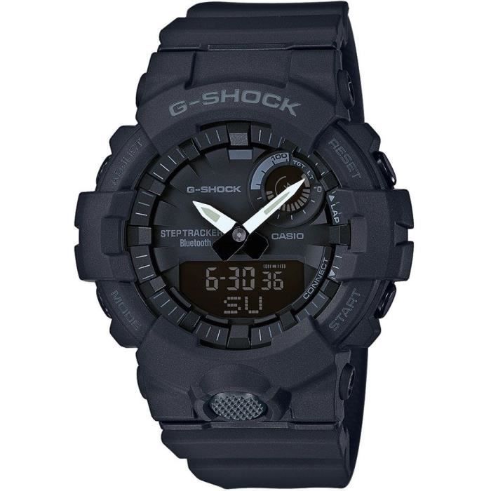 CASIO - G-Shock G-SQUAD - Homme - Noir - Bluetooth Smart - Résistance aux chocs Montre