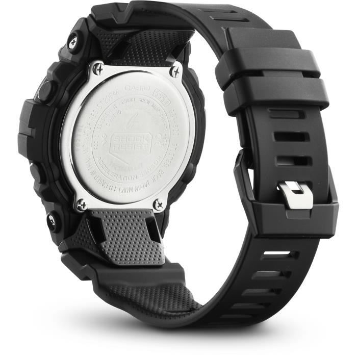 CASIO - G-Shock G-SQUAD - Homme - Noir - Bluetooth Smart - Résistance aux chocs Montre
