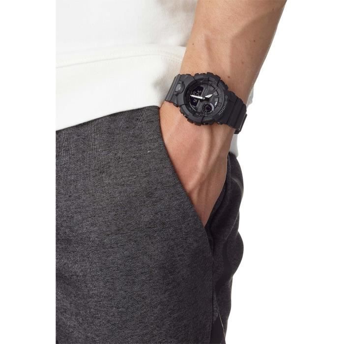 CASIO - G-Shock G-SQUAD - Homme - Noir - Bluetooth Smart - Résistance aux chocs Montre