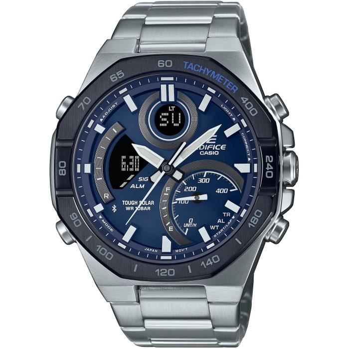 CASIO - ECB-950DB-2AEF - 51,2mm - Bluetooth - Solaire - Étanche 10 bars Montre