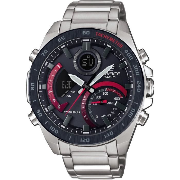 Montre Casio ECB-900DB-1AER noire solaire Bluetooth