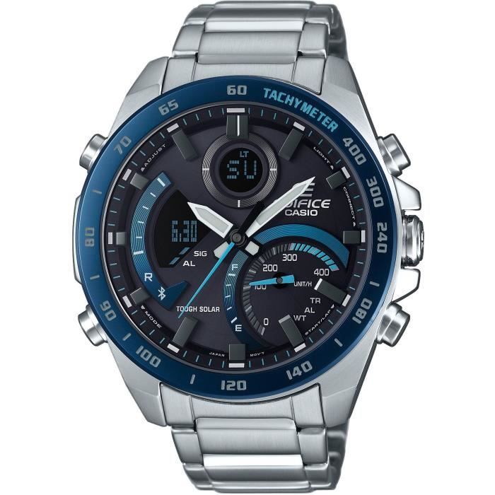 Montre Casio ECB-900DB-1BER solaire Bluetooth 51,5 mm