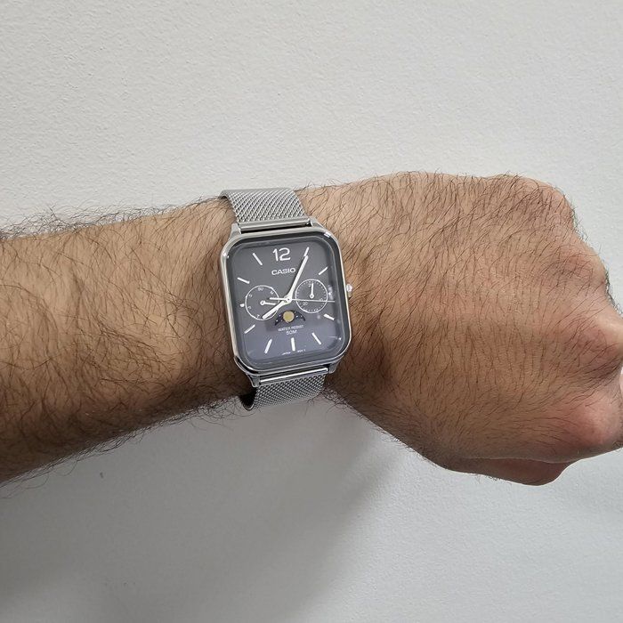 CASIO - MTP-M305M - Homme - Gris - Quartz - Analogique Montre