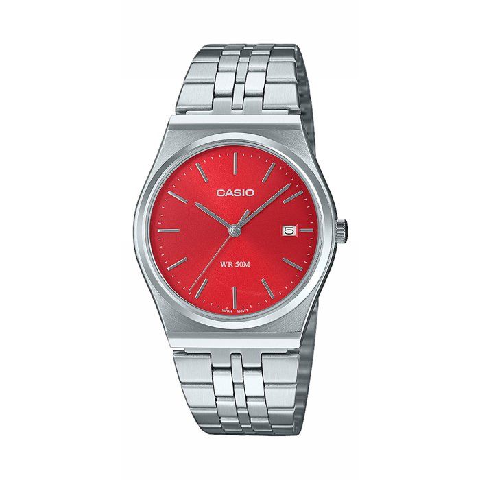 CASIO - MTP-B145D - Homme - Rose Foncé - Quartz - Analogique Montre