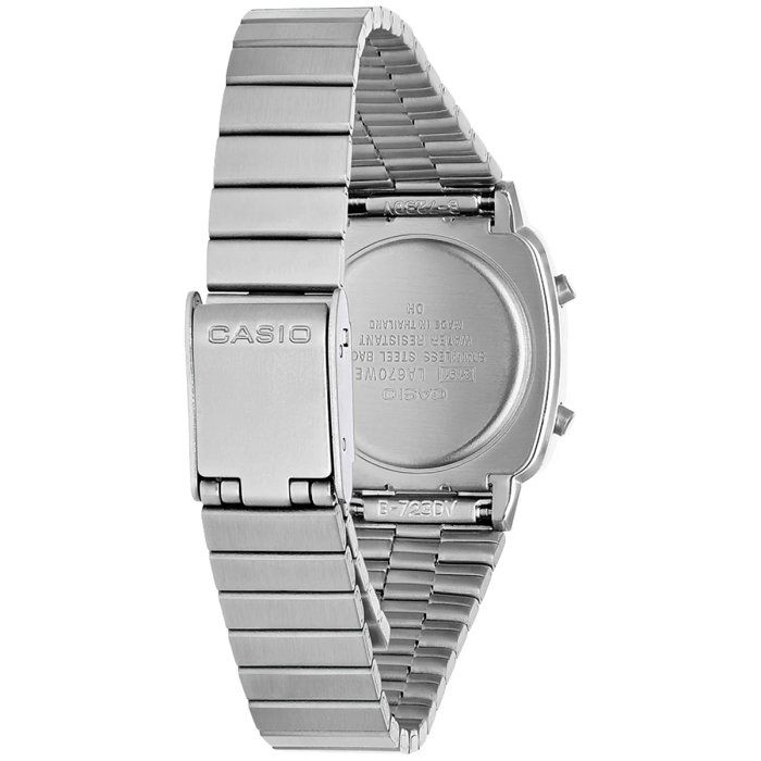 CASIO - LA670WEA - Mixte - Rose - Quartz - Digital Montre