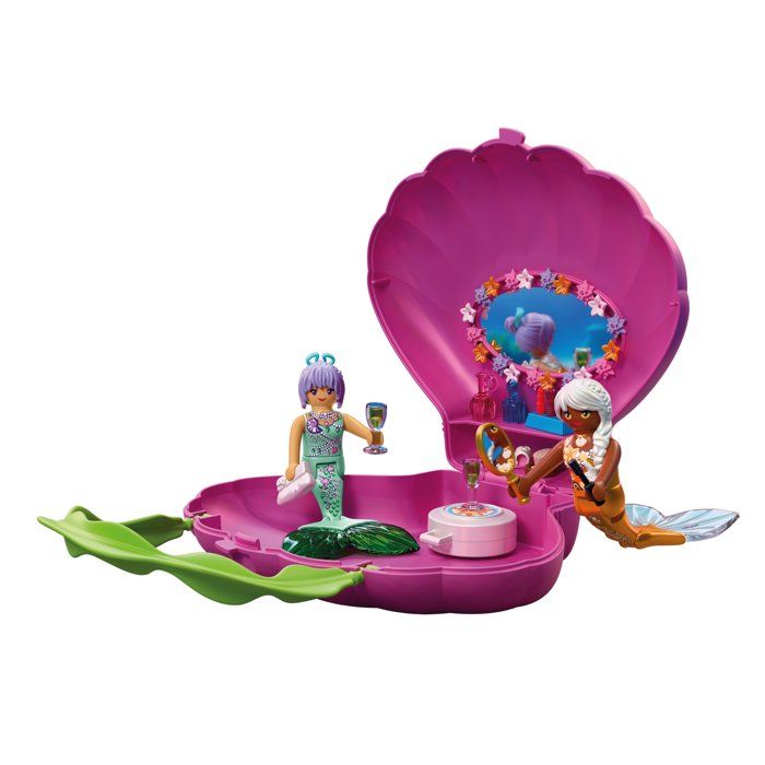 Playmobil 72105 Sac coquillage & sirenes, Les Sirenes Fantasy & Magic, 47 pieces, Des 4 ans