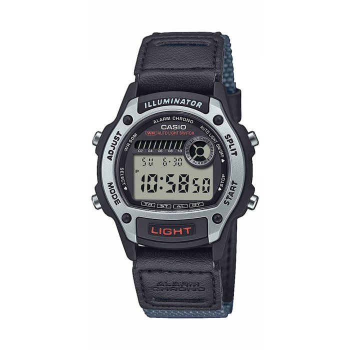CASIO - W-220HF - Mixte - Gris - Quartz - Digital Montre