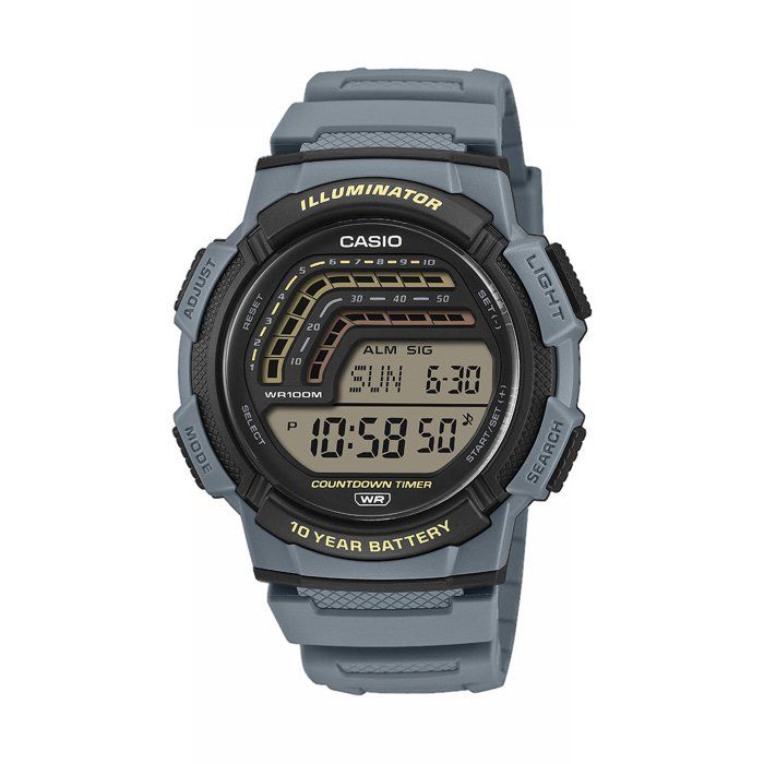 CASIO - WS-1800 - Mixte - Bleu - Quartz - Digital Montre