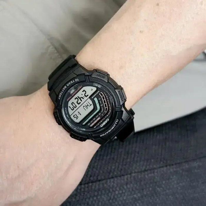 CASIO - WS-1800 - Mixte - Noir - Quartz - Digital Montre
