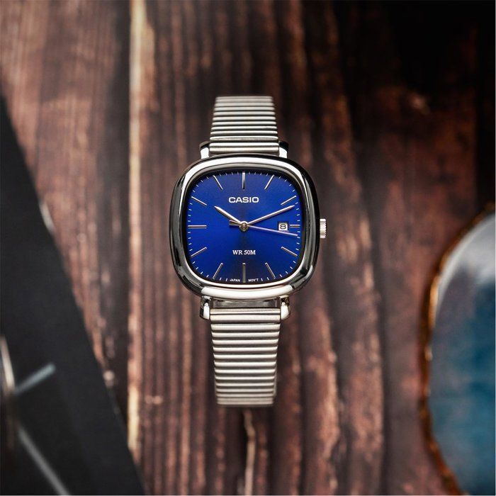 CASIO - LTP-B166D - Femme - Bleu - Quartz - Analogique Montre