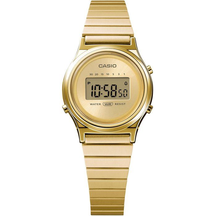 CASIO - LA700WEG - Mixte - Doré - Quartz - Digital Montre