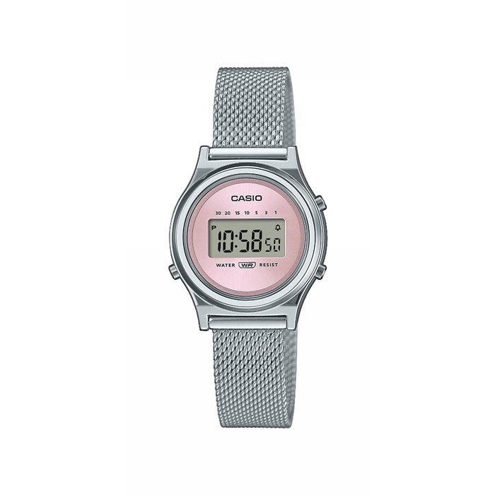 CASIO - LA700WEM - Mixte - Rose - Quartz - Digital Montre
