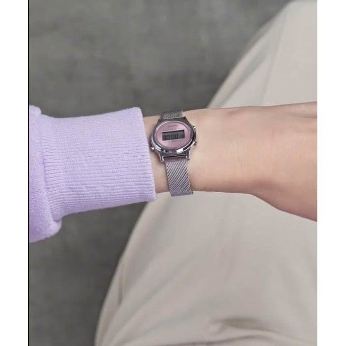 CASIO - LA700WEM - Mixte - Rose - Quartz - Digital Montre