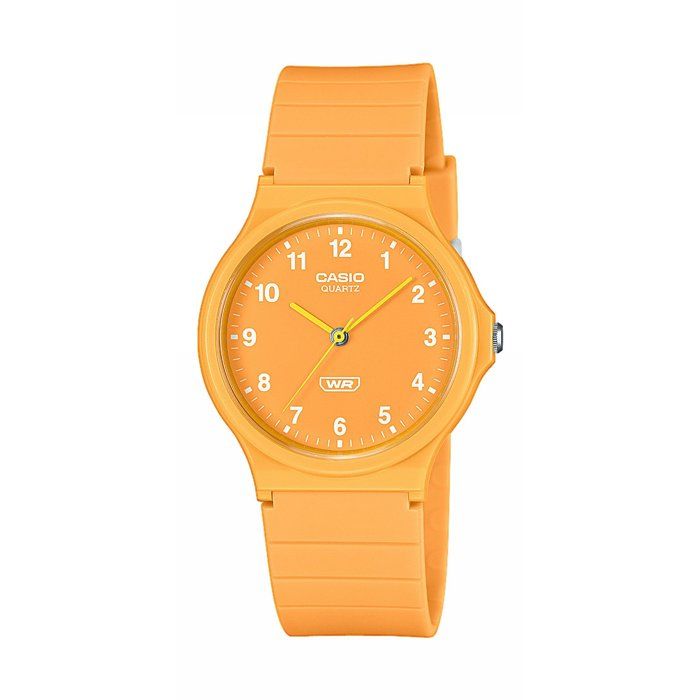 CASIO - MQ-24B - Mixte - Jaune - Quartz - Analogique Montre