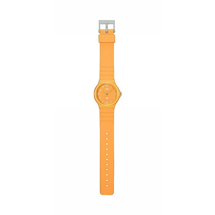 CASIO - MQ-24B - Mixte - Jaune - Quartz - Analogique Montre
