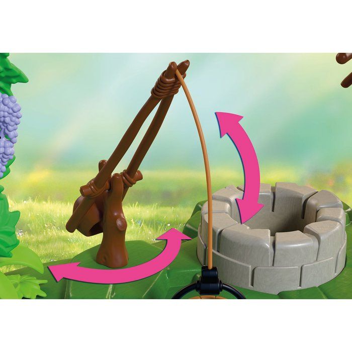 PLAYMOBIL 72215 Jardin féérique avec bébé licorne, Fantasy & Magic, 74 pieces, des 4 ans