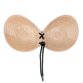 BYE BRA Round Lace-it - Soutien-Gorge Adhésif Sans Bretelles Dos Nu Fermoir Lacets