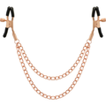 COQUETTE CHIC DESIRE - PINCES METELONS FANTAISIE EN MÉTAL AVEC CHAÎNE