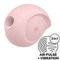 SATISFYER Sugar Rush - Stimulateur Air Pulse + Vibrations Compact Forme Larme
