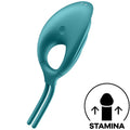SATISFYER Swordsman - Anneau Pénien Vibrant Réglable pour Couple
